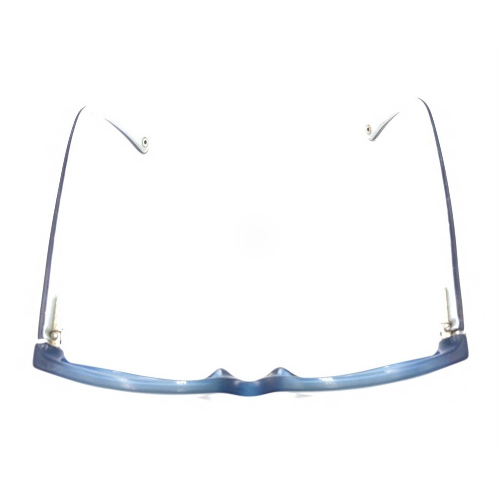 Coach Translucent Clear Blue Oval Eyeglasses Fram… - image 3
